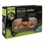 Presto 16-inch Ceramic Electric Skillet with glass cover 06856