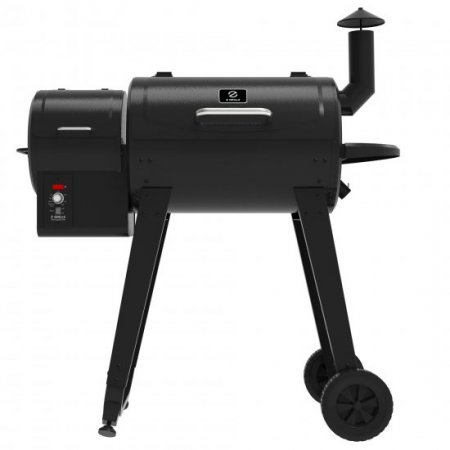 Z GRILLS ZPG-450A3 Wood Pellet Grill & Smoker 8-in-1 BBQ 2022 model, Black