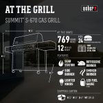 Weber Summit S-670 Liquid Propane Gas Grill