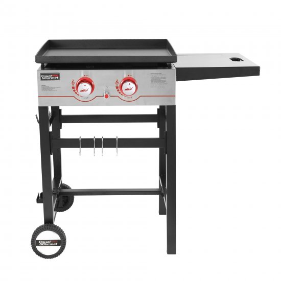 Royal Gourmet GB2000 Regal 2-Burner 26000-BTU Propane Gas Grill Griddle, 23\"L