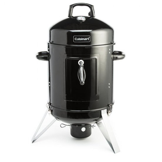 Cuisinart 16\" Vertical Charcoal Smoker | Black