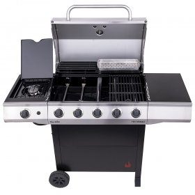 Char-Broil 463455021 Performance Series 5-Burner Gas Grill Stainless Steel/Black