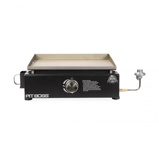 Pit Boss 1 Burner Portable Gas Griddle, Lightweight and portable Cast Iron Griddle