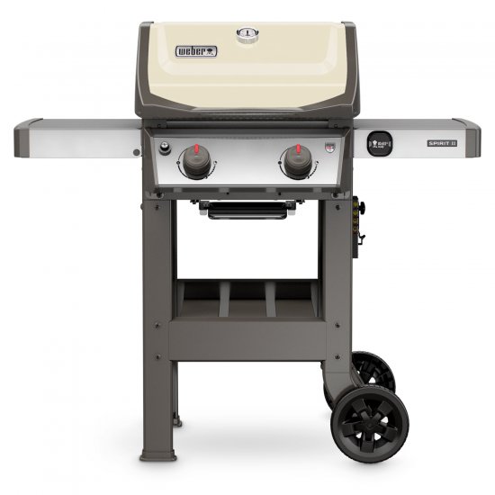 Weber Spirit II E-210 Propane Gas Grill, Ivory