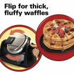 Hamilton Beach Flip Belgian Waffle Maker with Removable Plates, Black, 26030