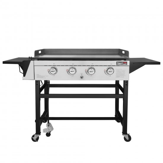 Royal Gourmet GB4001 4 Burner Flat Top Gas Griddle, 52,000 BTU for Outdoor Cooking