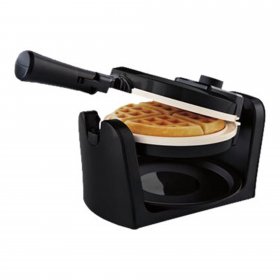 Oster Duraceramic Flip Charcoal Waffle Maker