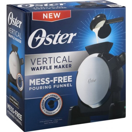 Oster Titanium-Inf DuraCeramic Waffle Maker