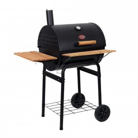 Char-Griller Pro Deluxe 29" Charcoal Grill with Warming Rack