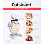 Cuisinart Vertical Waffle Maker, Stainless Steel