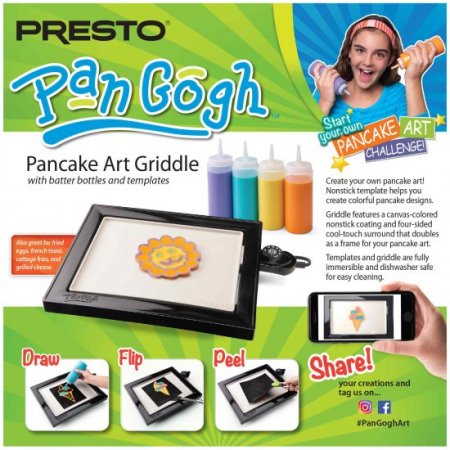 Presto 07080 Pan Gogh Griddle and Pancake Kit