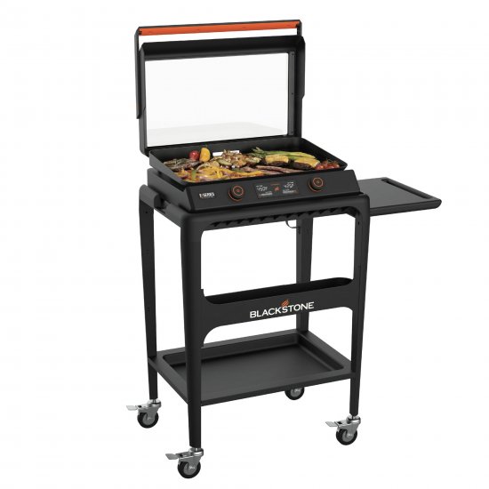 Blackstone E-Series 22\" Electric Tabletop Griddle with Prep Cart