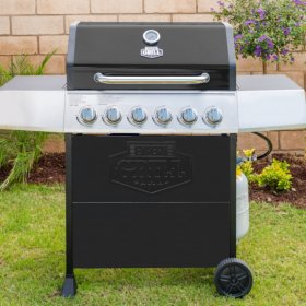 Expert Grill 6 Burner Propane Gas Grill in Black