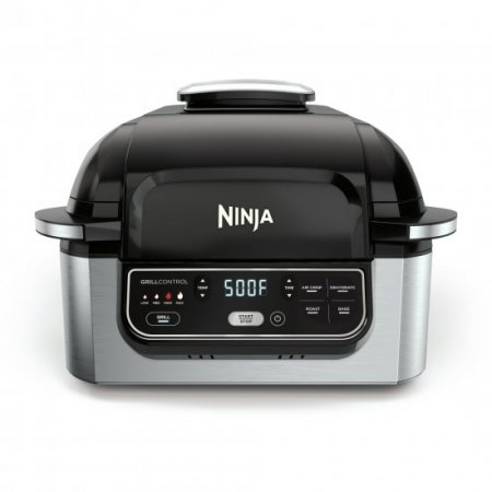 Ninja AG301 Foodi 5-in-1 Indoor Grill with 4-Quart Air Fryer