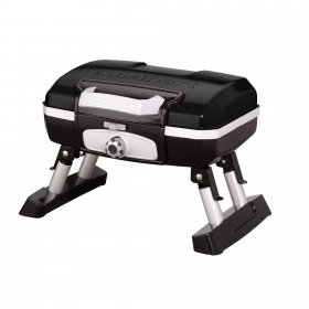 Cuisinart CGG-180TB Petit Gourmet Tabletop Gas Grill with 3 Piece Tool Set and BONUS Grill Glove