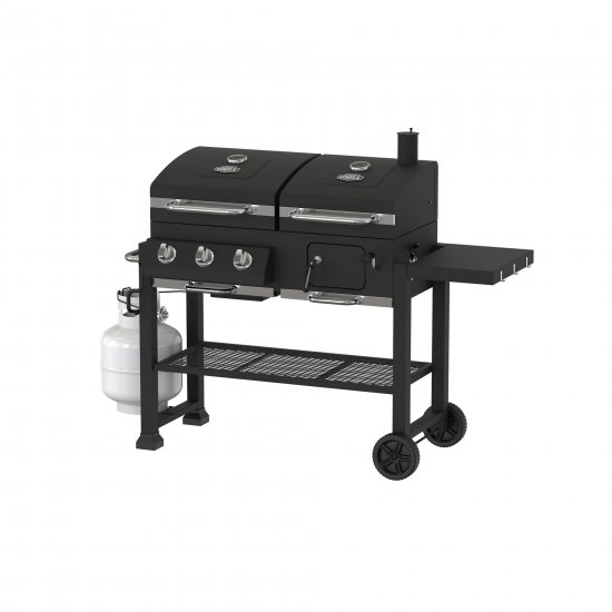 Expert Grill 3 Burner Gas and Charcoal Combo Grill