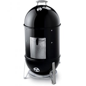 Weber Smokey Mountain Cooker Charcoal Water Smoker with Rust Proof