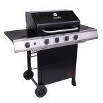 Char-Broil Performance 4-Burner Liquid Propane, Cart-Style Outdoor Gas Grill- Black