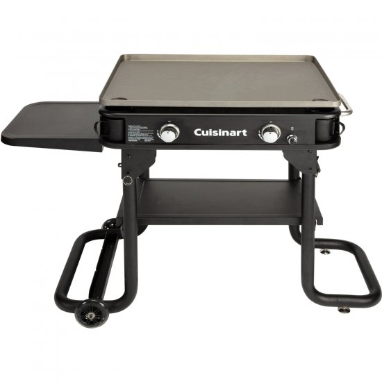 Cuisinart 28-In. Outdoor Gas Griddle Folds Flat for Tabletop and Tailgate Use