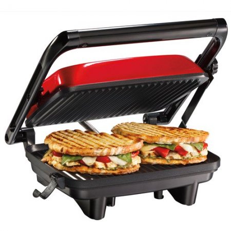 Hamilton Beach Panini Press Gourmet Sandwich Maker, Model #25462Z