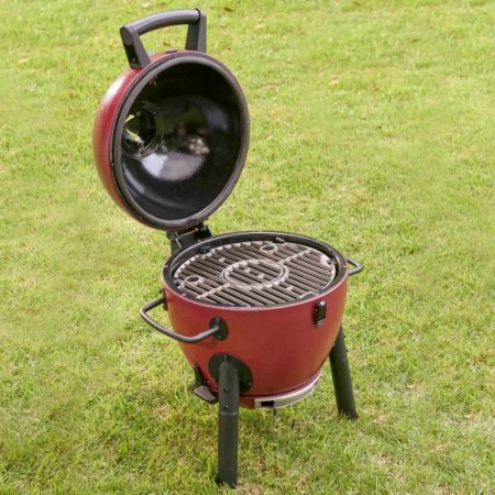 Char-Griller 20" Red Charcoal Kamado Grill