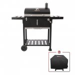 Royal Gourmet 24" CD1824EC, Charcoal BBQ Grill with Cover