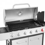 Royal Gourmet SG6002 Classic 6-Burner 71000-BTU LP Gas Grill with Sear Burner and Side Burner, Stainless Steel