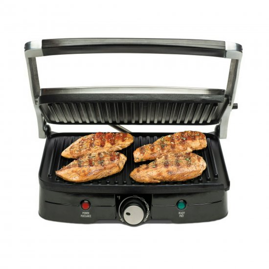 Hamilton Beach Indoor Grill with Panini Press , Model# 25334-MX