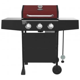 Expert Grill 3 Burner Propane Gas Grill in Red