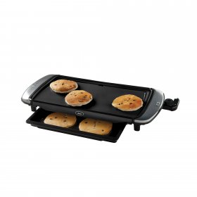 Oster DiamondForce 10-inch x 20-inch Nonstick Electric Griddle with Warming Tray