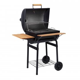 Char-Griller Pro Deluxe 29" Charcoal Grill with Warming Rack