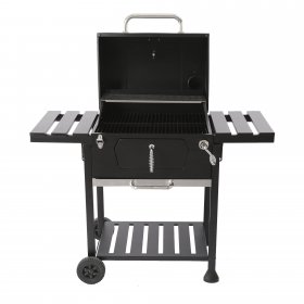 Royal Gourmet 24" CD1824EC, Charcoal BBQ Grill with Cover