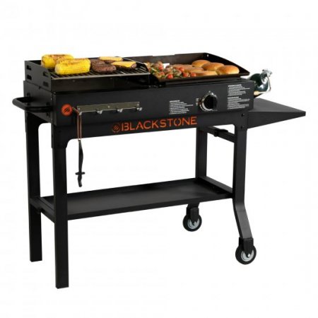 Blackstone Duo 17" Griddle and Charcoal Grill Combo