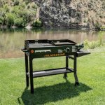 Blackstone Duo 17" Griddle and Charcoal Grill Combo