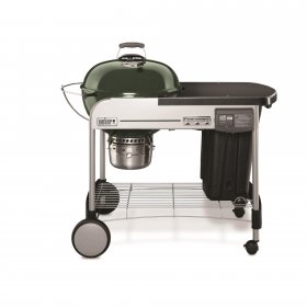 Weber-15507001 Performer Deluxe Charcoal Grill 22 In. Green