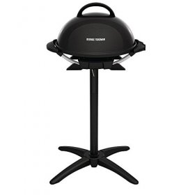 George Foreman 15-Serving Indoor/Outdoor Electric Grill, Black
