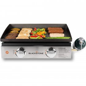 Blackstone 1666 Tabletop Griddle with Stainless Steel Front Plate-22