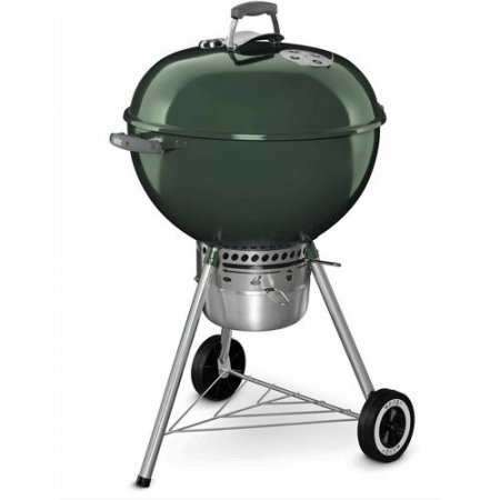 Weber Original Kettle Premium 22" Green Charcoal Grill