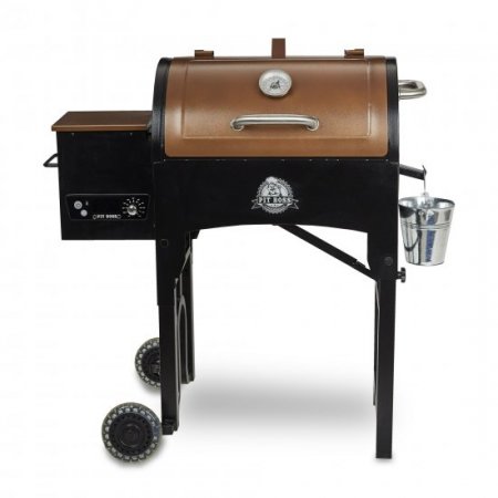 Pit Boss 340 Sq. In. Portable Tailgate, Camp Pellet Grill with Folding Legs