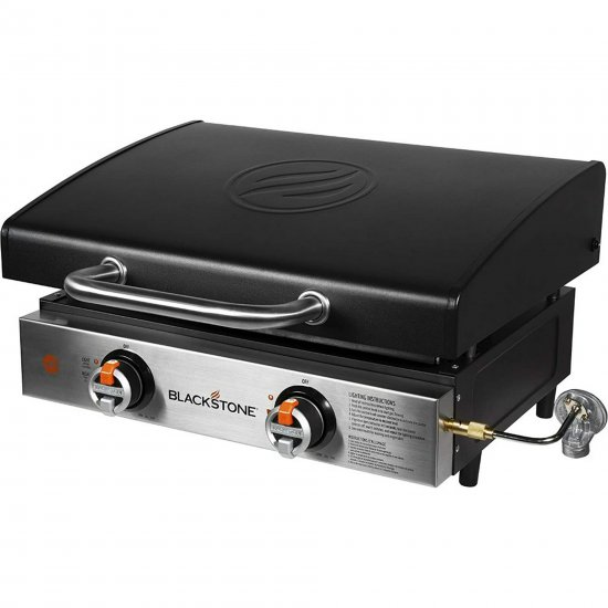 Blackstone 2-Burner 22\" Tabletop Griddle with Hood