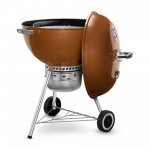 Weber 22" Original Kettle Premium Charcoal Grill in Copper