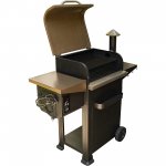 Z GRILLS ZPG-6002B 573 sq. in. Pellet Grill and Smoker, Bronze