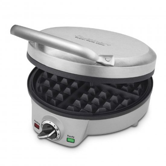 Cuisinart WAF-200 4-Slice Belgian Waffle Maker Silver