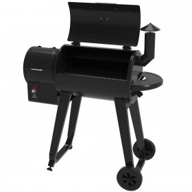 Z GRILLS ZPG-450A3 Wood Pellet Grill & Smoker 8-in-1 BBQ 2022 model, Black