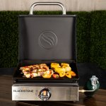 Blackstone Single Burner 17" Griddle with Hood