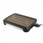 George Foreman Party Size Open Grate Smokeless Grill, Black, GFS0172SB