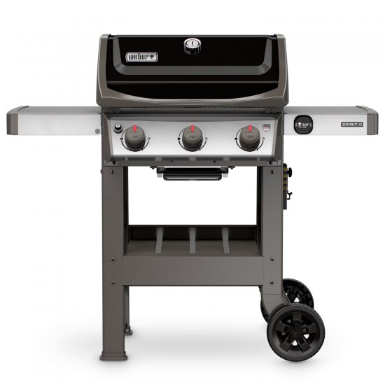 Weber Spirit II E-310 Propane Gas Grill, Black