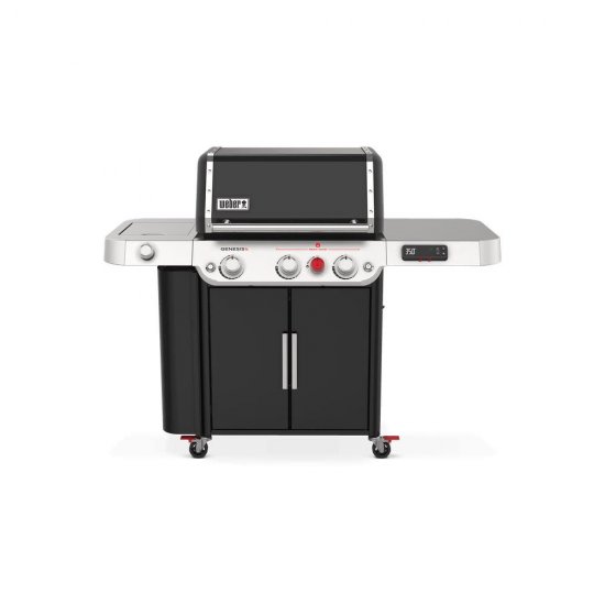 Weber Genesis EPX-335 3-Burner Propane Smart Gas Grill in Black with Side Burner