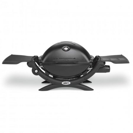 Weber Q 1200 Portable Gas Grill, Black