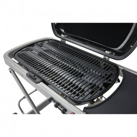 Weber Traveler Portable Propane Gas Grill, Black